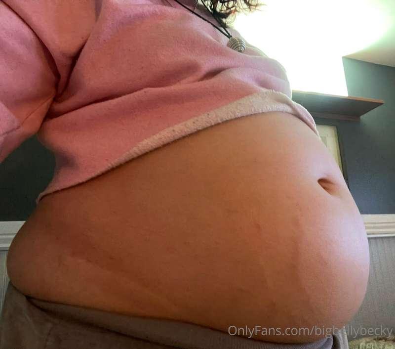 round & bloated 🤤