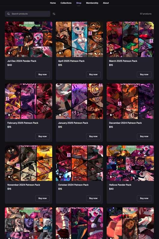 🎉 We have a shop right here on Patreon! 🎉