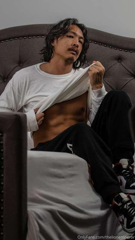 Just lounging around home today, still learning how shirts w..