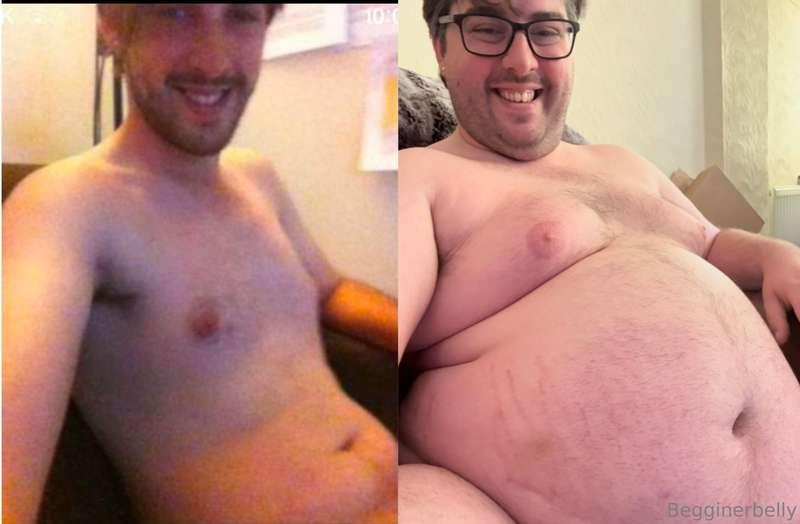 It’s amazing to think how proud I was of that little tummy a..