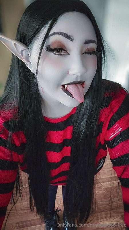 Happy Halloween from Marceline the Vampire Queen 🖤🎃

Swipe t..