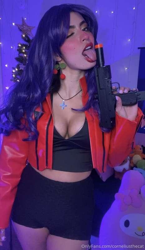 This was a fun one...Misato Cosplay uwu :3