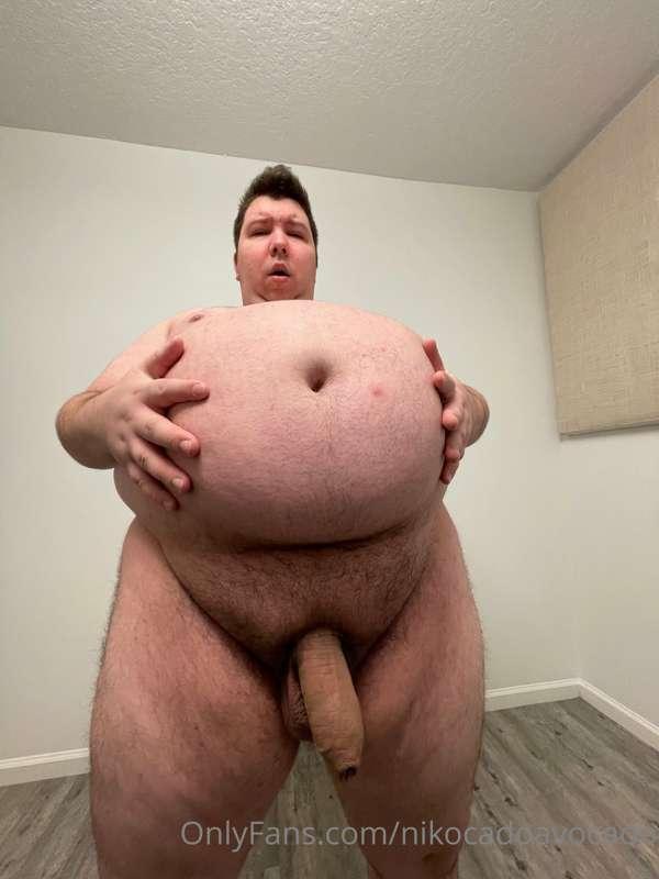 Squeeze my big belly