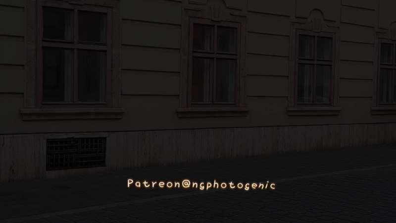 Public flash in the street
