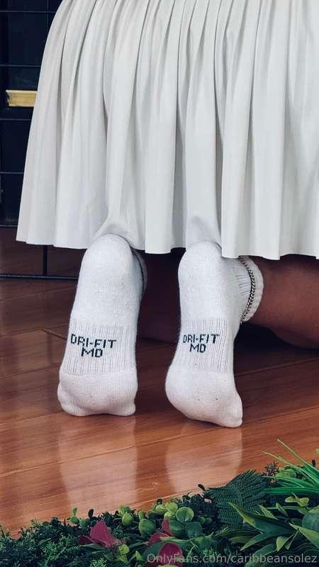 If you’re interested in some heavily used socks w/ pics & cl..