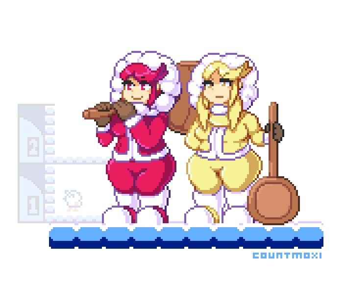 (SFW) Pyra Mythra Climbers