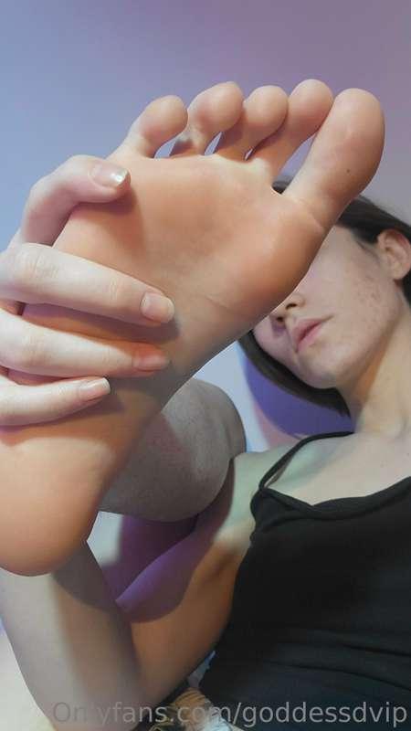 As punishment, what if I make you lick the soles of my feet ..