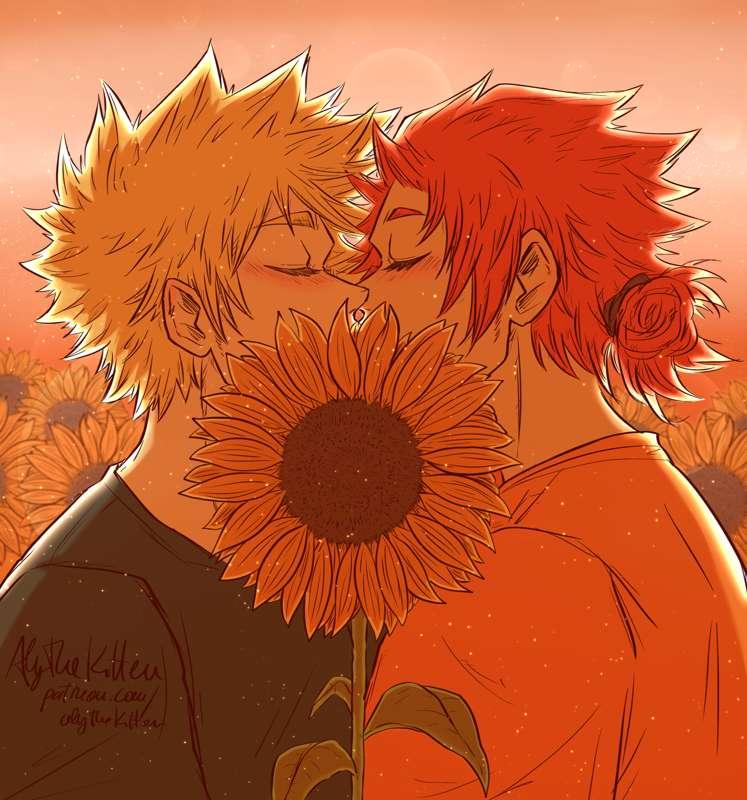 KiriBaku Month Day3_Flowers