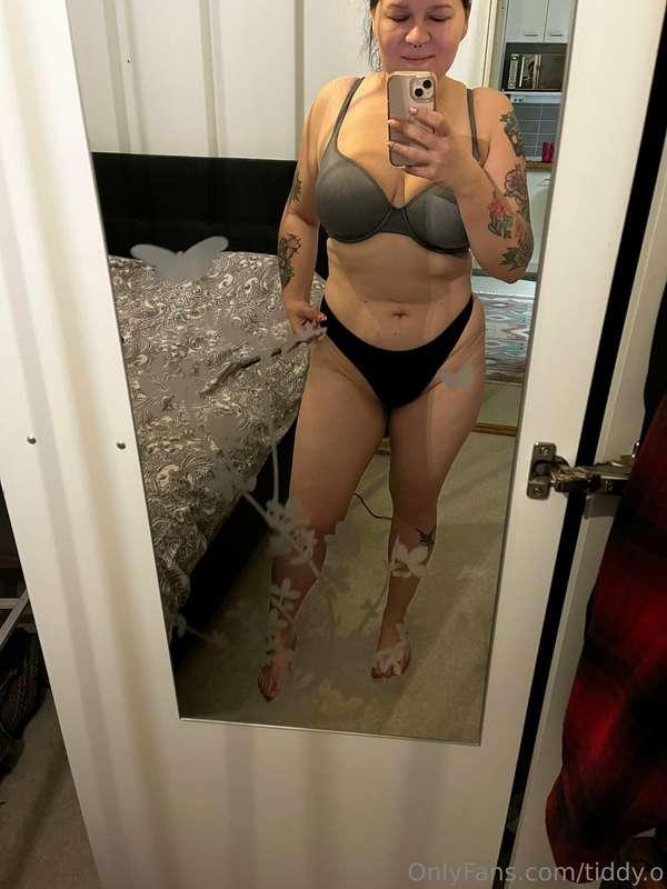 Learning to love what I see in the mirror first thing when I..