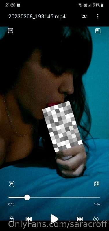 I have a video to show you. Talk later? 😋😋