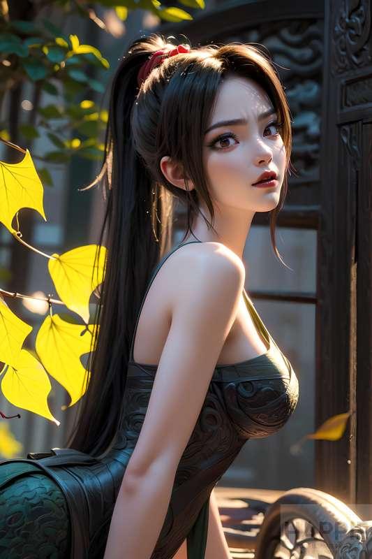 HP181 - Xiao Qing (The Legend of White Snake) 小青 (白蛇缘起)(99 Images)