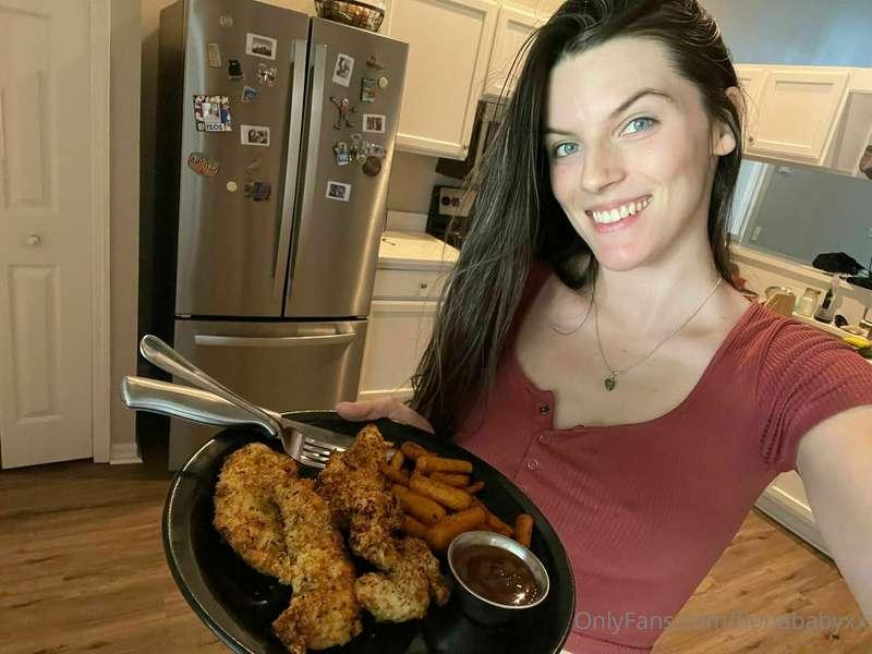 Made air fried Chicken nuggets 😋