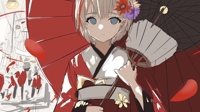 red