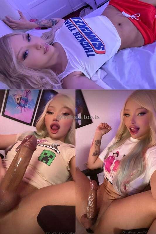 Follow my babygirl @labellets🍦a lovely mixed TS with a XXL S..