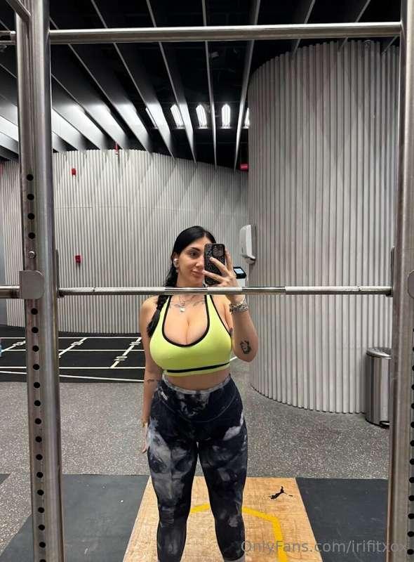 Do you like it when I break a sweat… or when I make you do i..