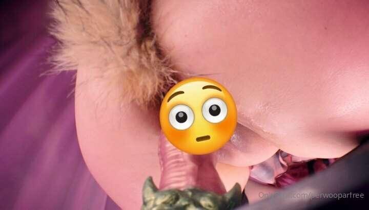 Good kitty rides dildo on chair