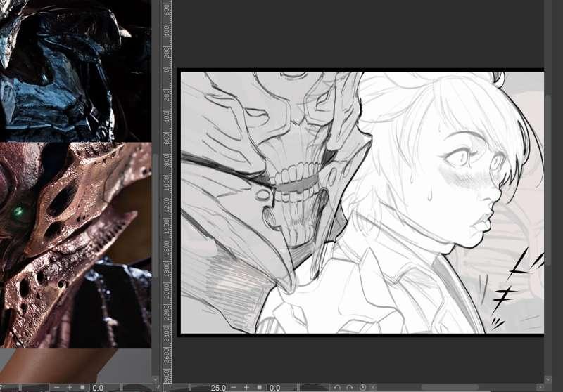Oryx needs to stop trying to get in my pants! WIP