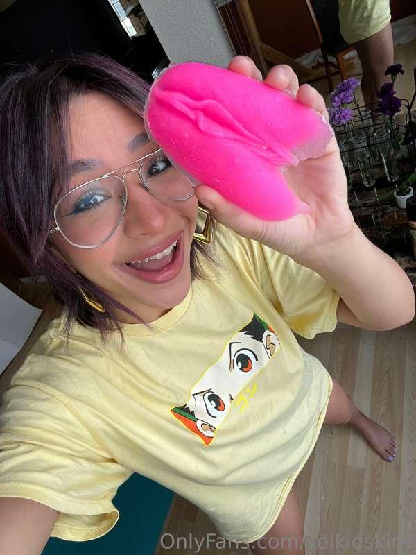 It’s a silicone copy of my PUSSY!