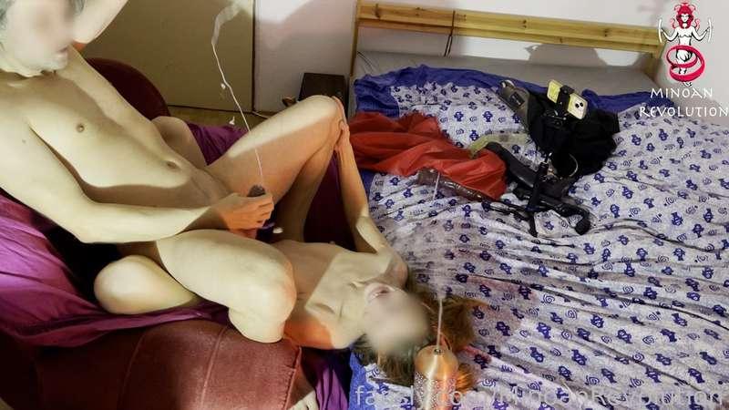 Sexy shots from our last joyful Exclusive and Premium video no 19.
(Full 30/50 min versions as PPV or from Tier2/3)
#fyp #pegging #strapon #harness #switch #realcouple #sexycouple #mistress #masks #shefuckshim