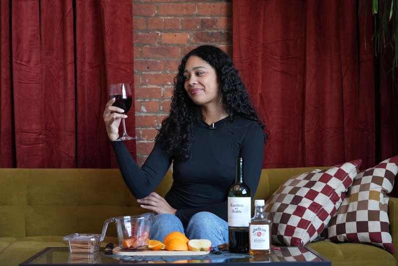 Let’s cozy up to this cozy winter sangria. Sure to make you ..