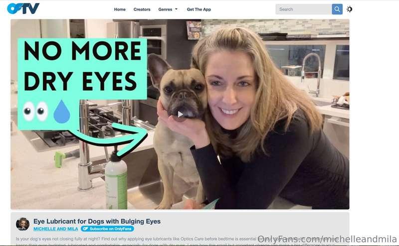 Does your dog sleep with their eyes have shut? Or does your ..