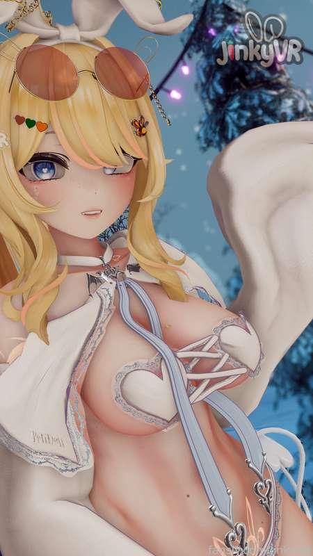 🐇It's snowing HEAVY!~ Looks like you're snowed in and stuck with me~💞