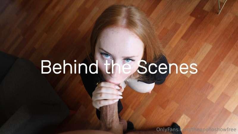 I've got 18 minutes of Behind-The-Scenes action with Red Hea..