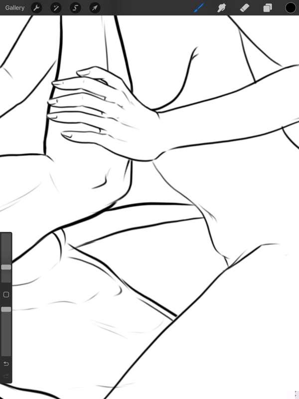 Working on Lineart for Duo 