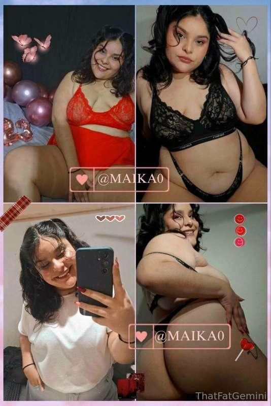 @MAIKA0  BBW •DIRTY FETISH • MAKEUP LOVER 
My chubby friend ..