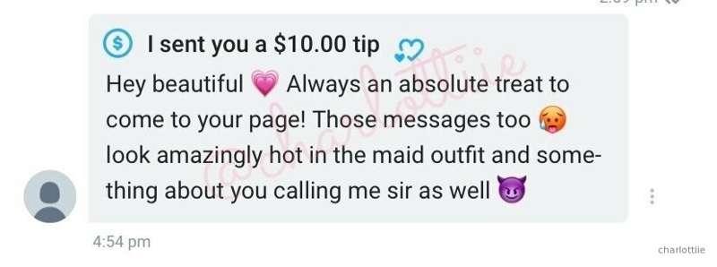 VIP FEEDBACK @charlottiie ✔️
