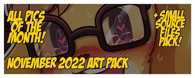 NOVEMBER 2022 - Art Pack + Small Source pack!