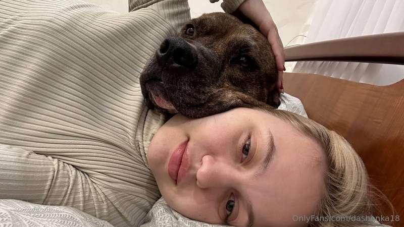 Furry hugs make everything better 🥰🐶