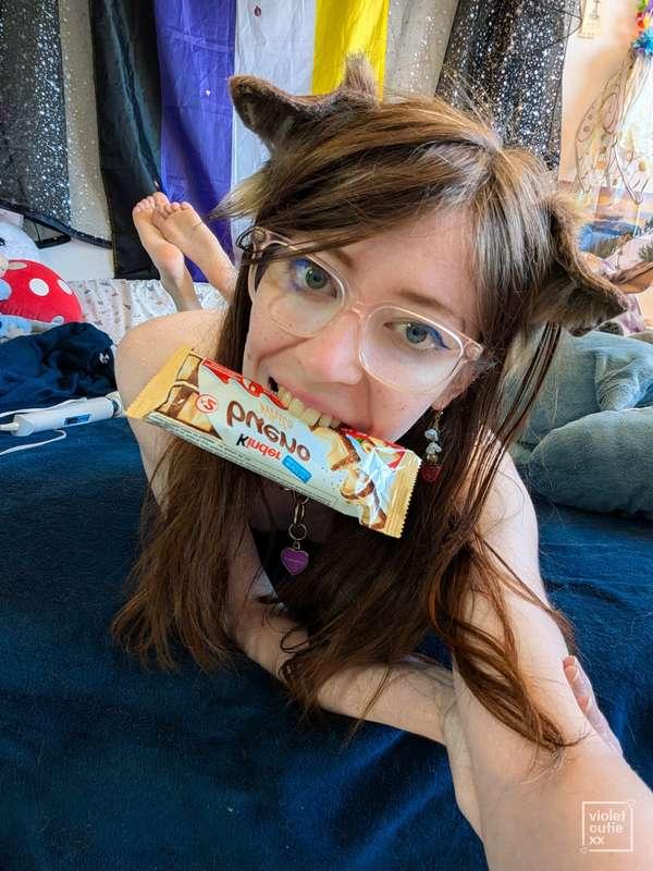 I wonder why everyone is telling me not to eat the chocolate..