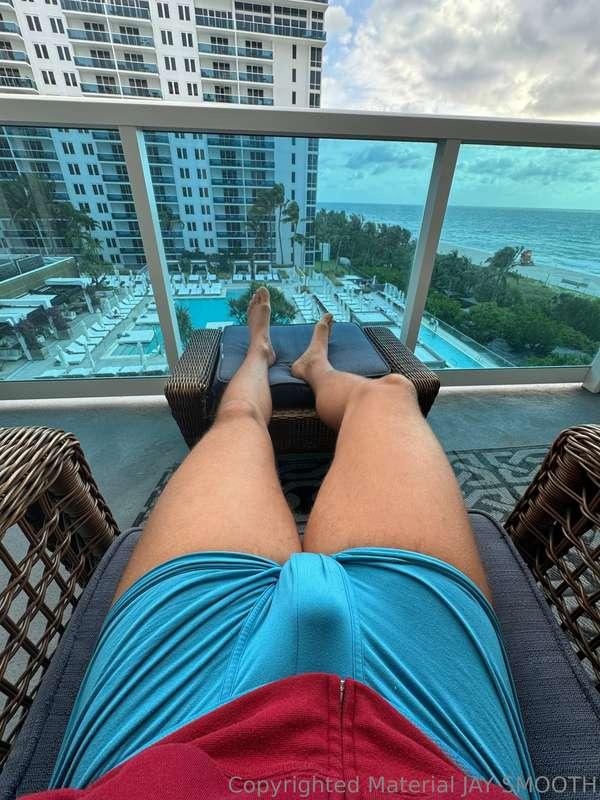 My morning POV on vacation.