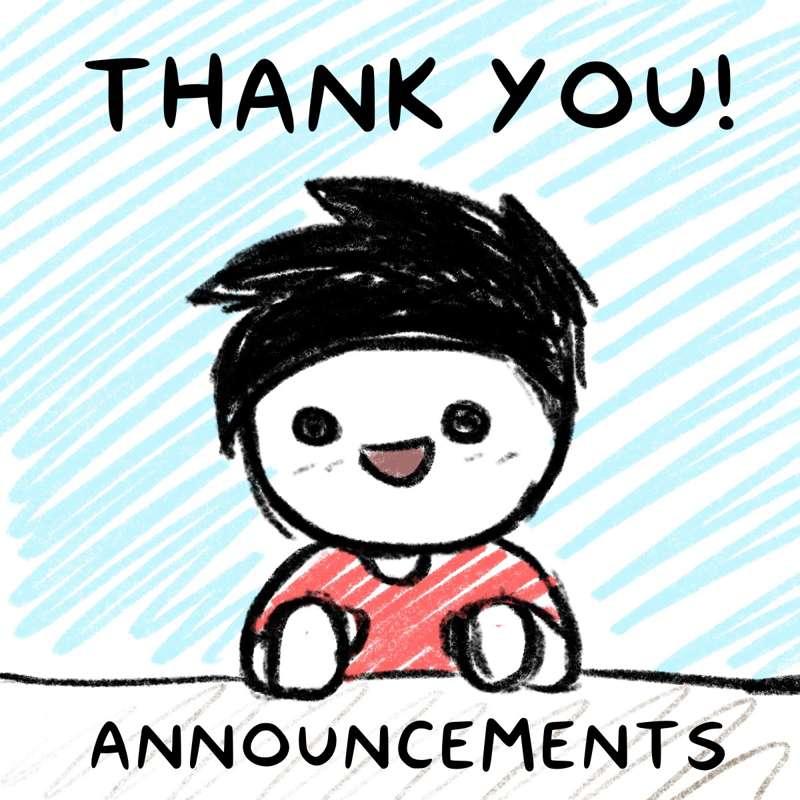 ANNOUNCEMENTS