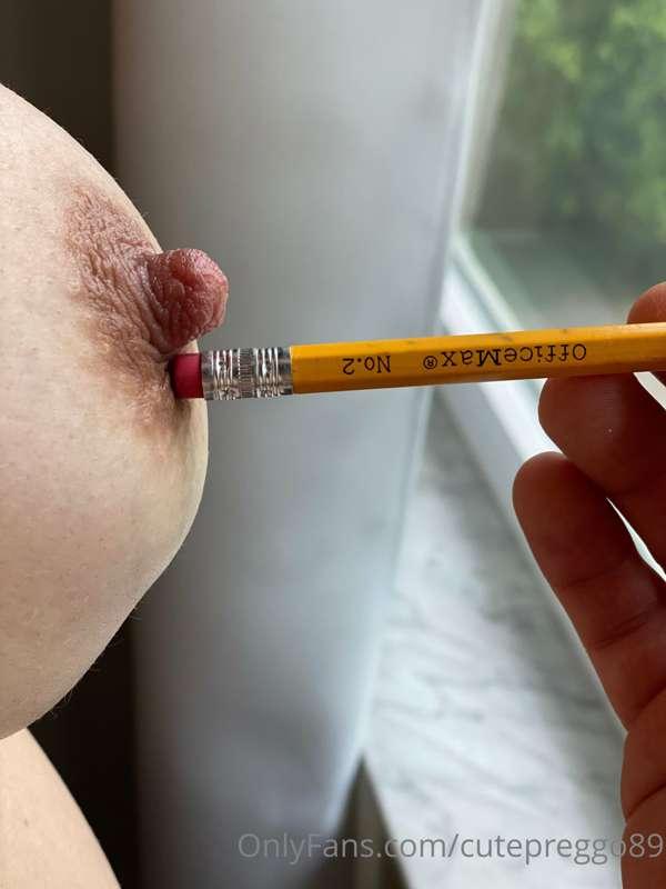 My nipples are so huge! Push the heart button if you love th..