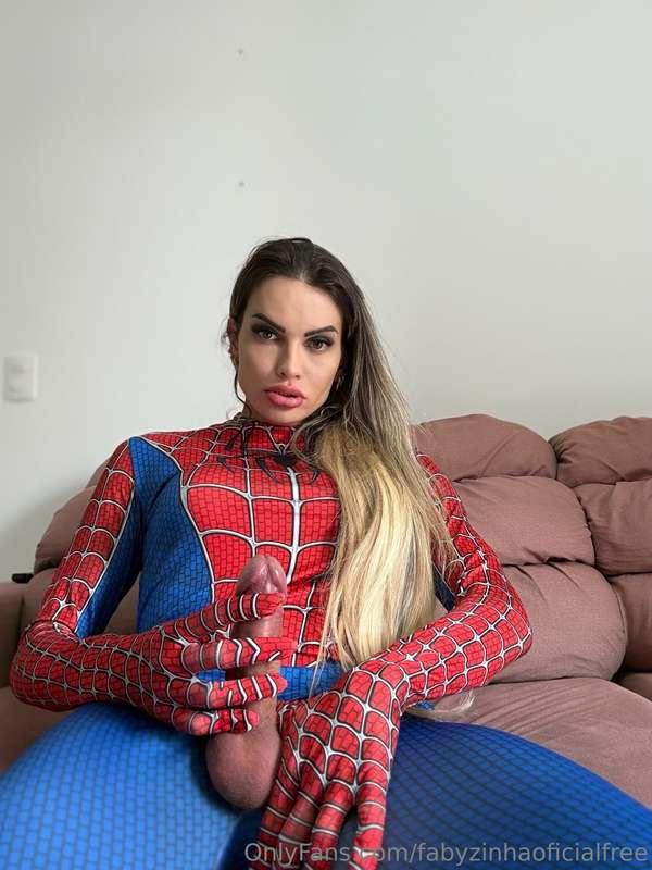 Spiderman waiting for you to soak you🍑 with all my cum compl..