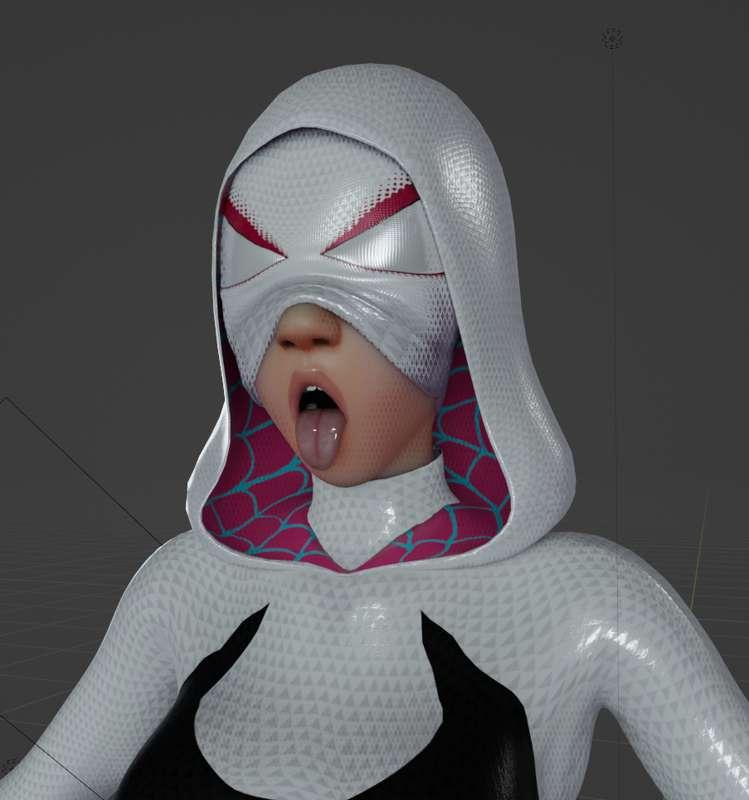 Some more SpiderGwen WIPs