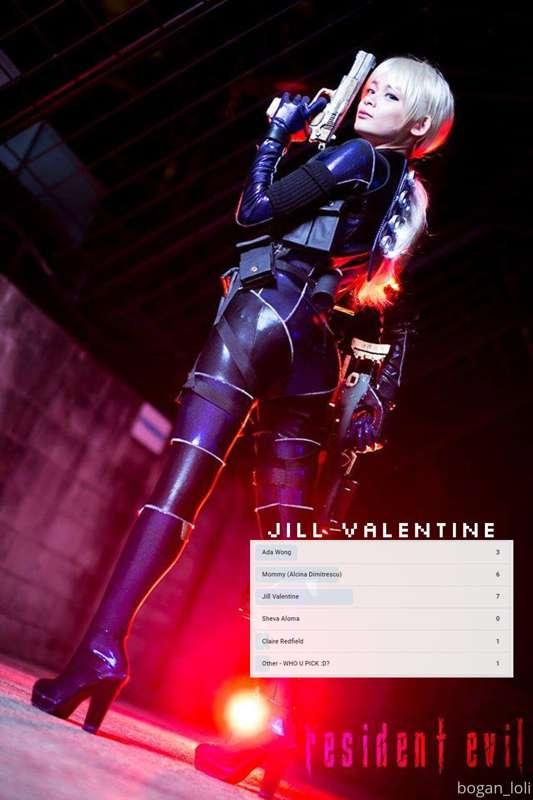 OMG you guys voted Jill Valentine! 🥵🥵🥵

I really don't think..