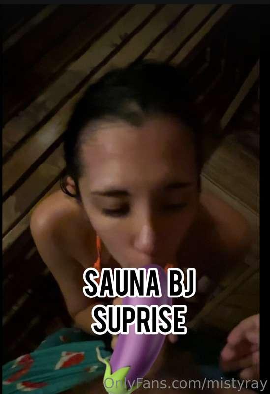 Please don’t tell anyone what happened in the sauna tonight ..