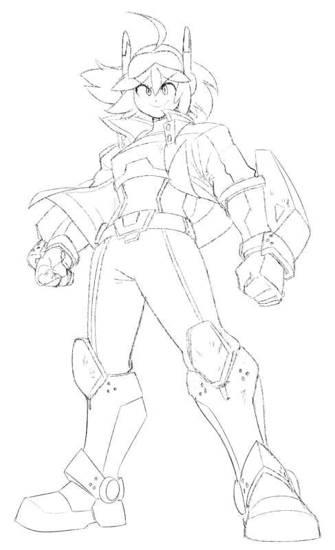Katie (Lineart)