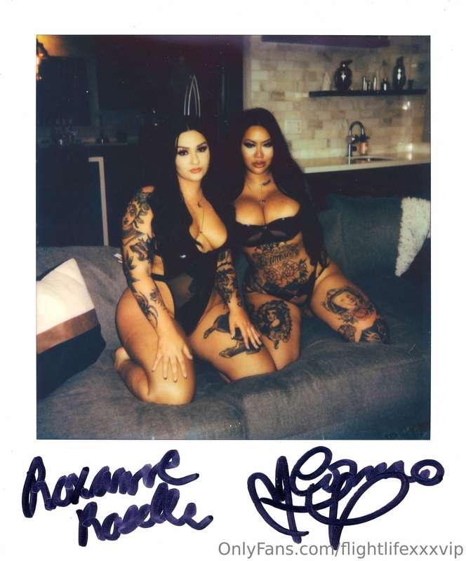 @ConnPerignon & @RoxanneRoselle