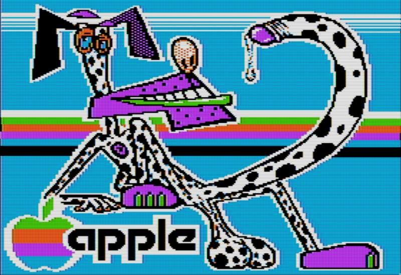 Apple ][ Mark pixel art and Arcade Tapper screenshot edit (for real this time)