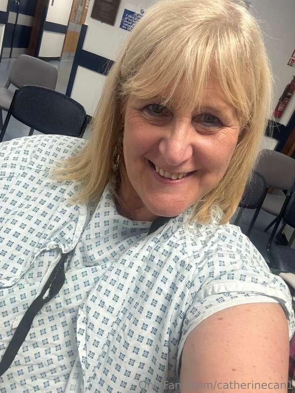 Routine tests. Chest X-ray and Phlebotomy today. Fun fun fun..