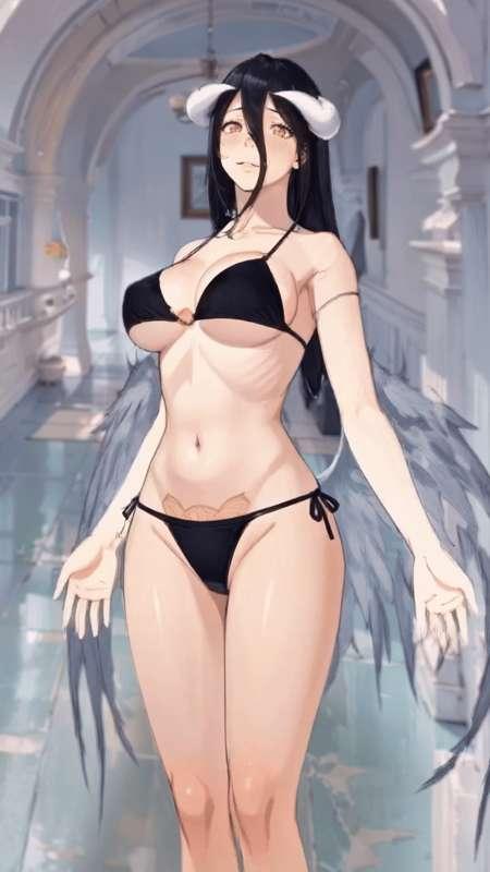 Albedo sexy dance