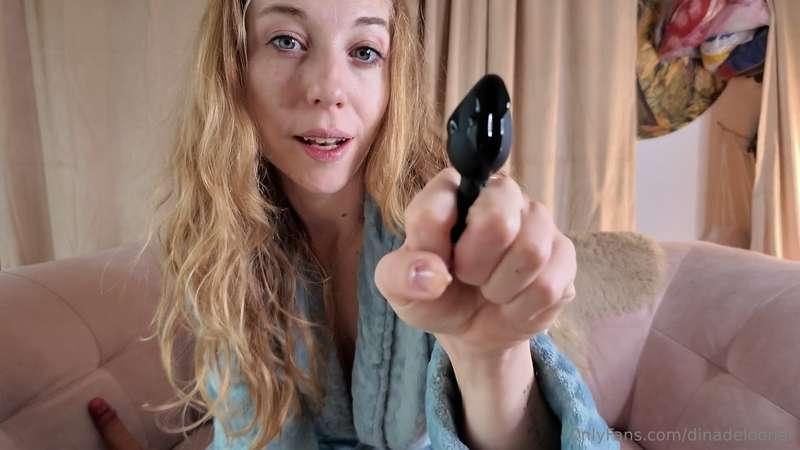 AnalPlug and Dildo Fucking from behind! My Pussy is really t..