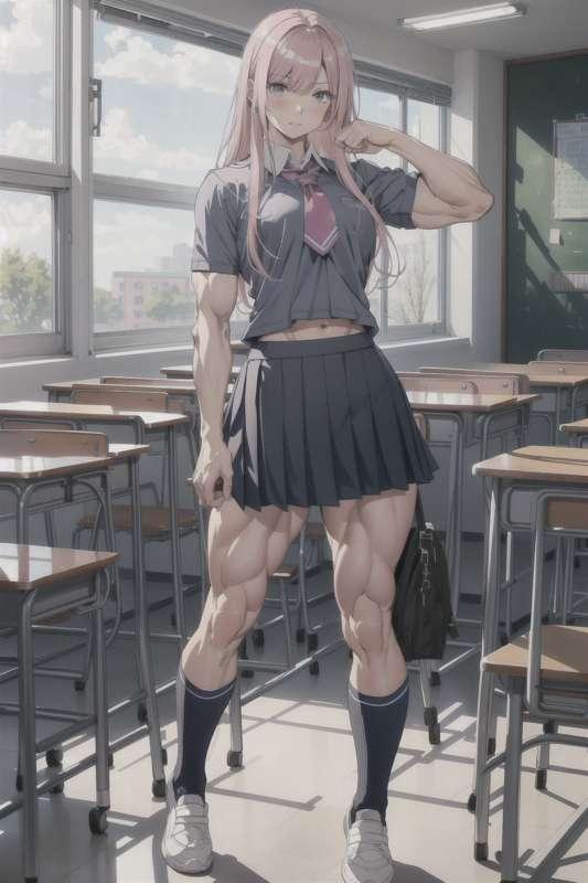 School Girl Athlete collection DA