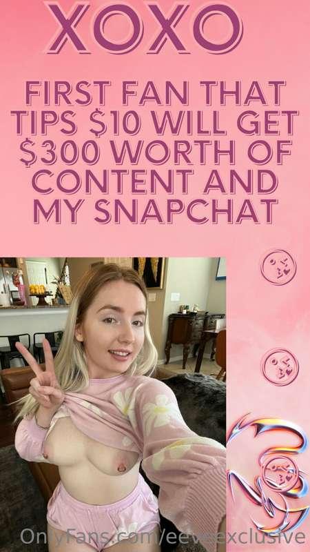 NOTE **VIP SNAPCHAT**** (its life time, youll have it foreve..