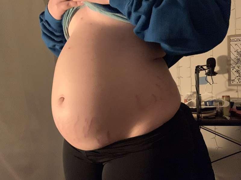 you can tell you’re full when the upper belly is extra swole