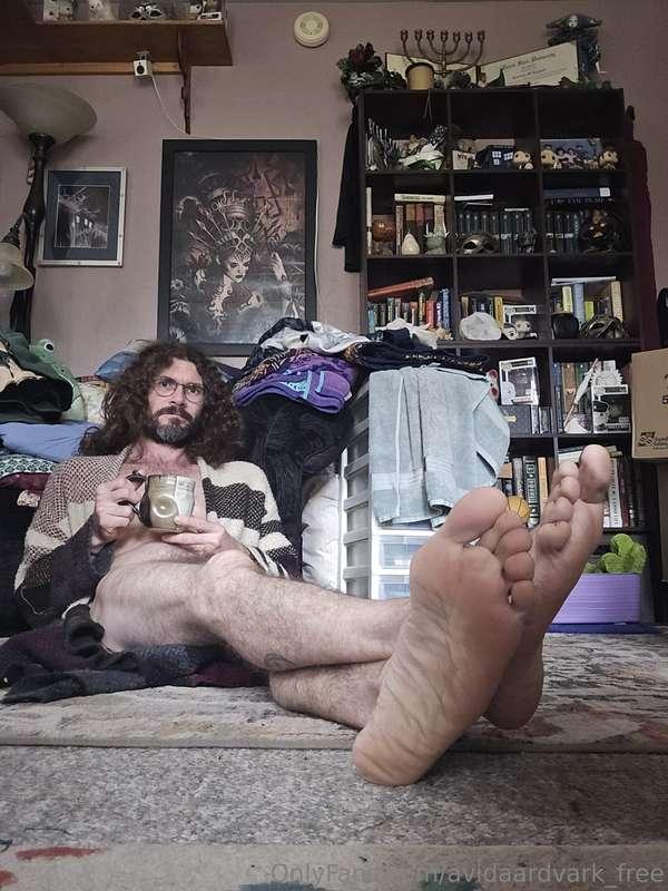 Morning coffee, fun pics... And a short video of my playing ..